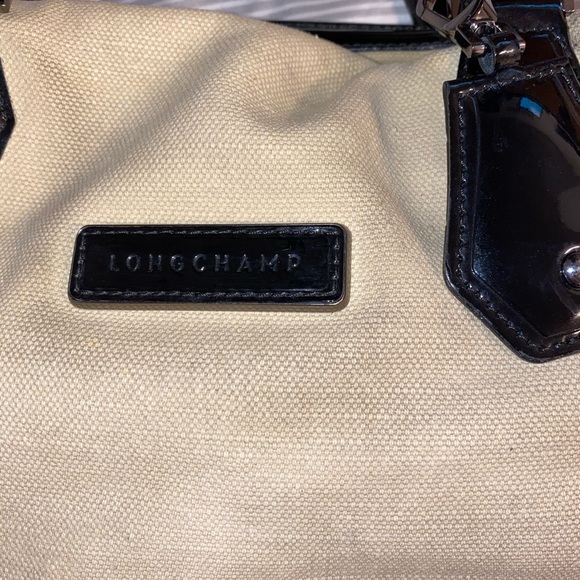 Longchamp Legend Satchel in Dirty White - Picture 2 of 5